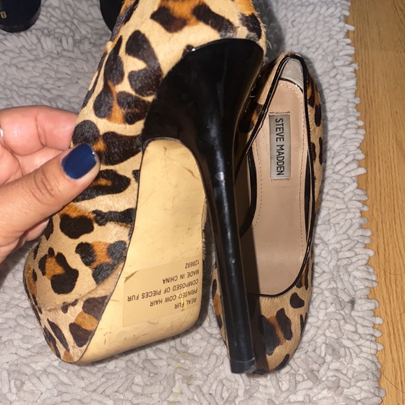 Leopard heels steve madden - Picture 3 of 7